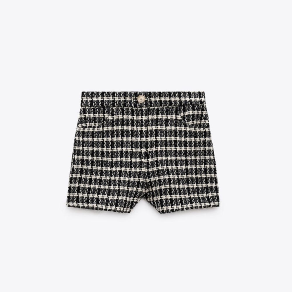Zara Textured Shorts